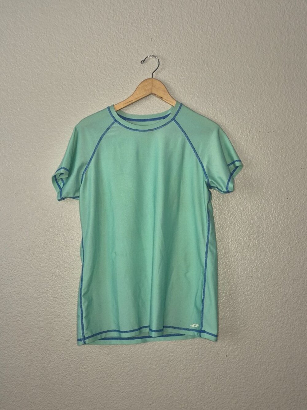 Oxide Women's Short Sleeve Rashguard Cabbage Green / Blue Size: X-Large